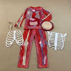 Chasing Fireflies unisex Halloween body costume size 6–complete